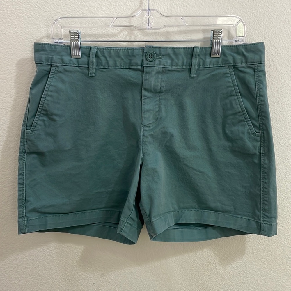 Eddie Bauer Willit Stretch Legend Wash Slightly Curvy Shorts - Marina